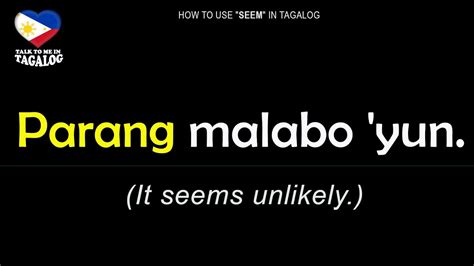 pabarang in tagalog